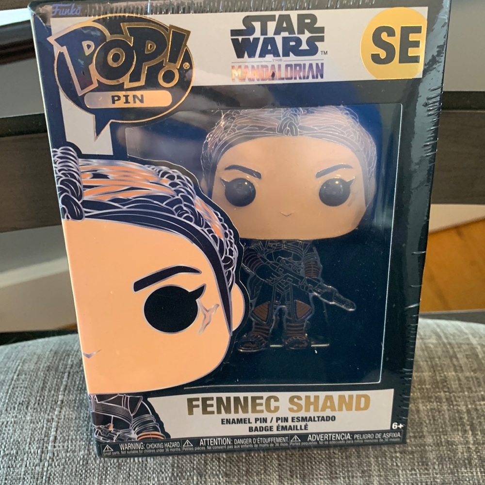 Funko Pop Pin - Star Wars Fennec Shand - new
